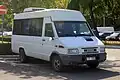 Автобус Zastava Turbo Rival Minibus 40.1H с колёсами от Iveco Daily третьего поколения