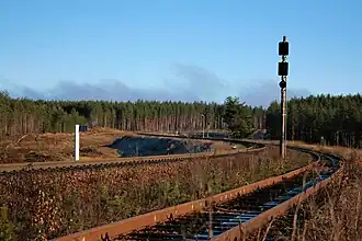 Западная горловина станции, 2017 г.