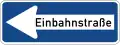 Выезд на дорогу с односторонним движением (Германия)