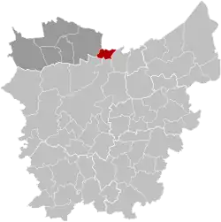 Расположение муниципалитета на карте провинции