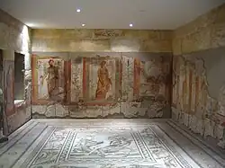 Стенопись эпохи поздних Антонинов и Северов (Зеугма)