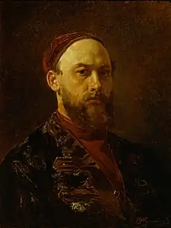 Автопортрет. 1870-е годыХолст, масло. 65,3 × 51 смТретьяковская галерея, Москва