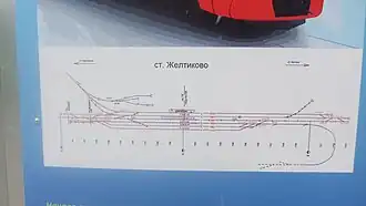 Схема путей после реконструкции