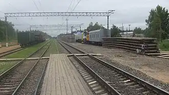 Вид на восток с платформы