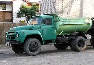 Самосвал ММЗ-555 (шасси ЗИЛ-130Д1)