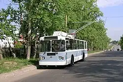 Троллейбус ЗиУ-682Г, прошедший КВР, в Нижнем Новгороде, 2005 г.