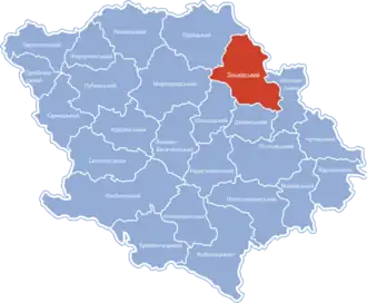 Зеньковский район на карте