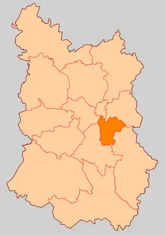 Зобинское сельское поселение на карте