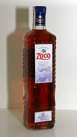 Бутылка Пачарана одной из наиболее распространённых марок