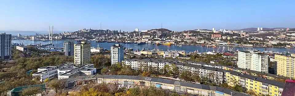 Вид с сопки Бурачека