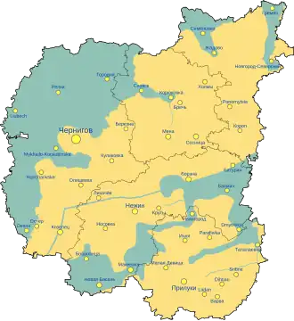 Черниговская область:
не было оккупировано с 24 февраля 2022 г.
возвращена под контроль Украины