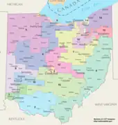 Огайо, 16 округов