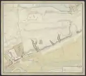 Карта Георгенбурга и окрестностей (около 1770 года)