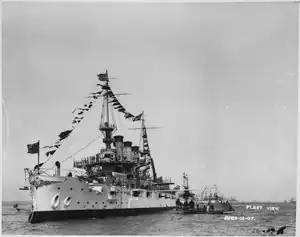 USS «Миннесота» в 1907 г.