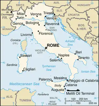 Map of Italy[1]