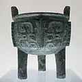 鼎 (ding): tripod cauldron marking "throne, monarchy"