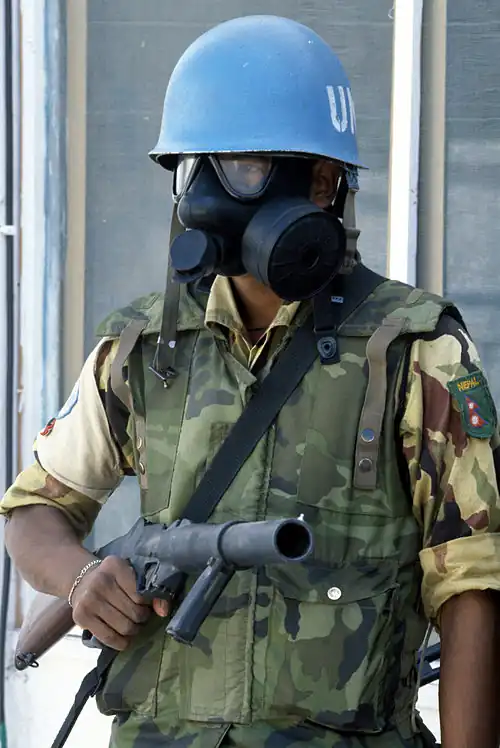 Nepalese UN soldier